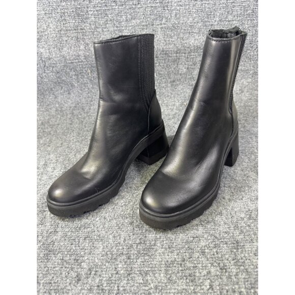 Dolce Vita Womens Size 6.5 Black Leather Ankle Boots - Picture 14 of 16